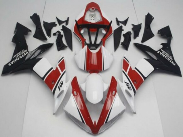 2004-2006 White Red Black Yamaha YZF 1000 R1 Motorcycle Fairing Kits