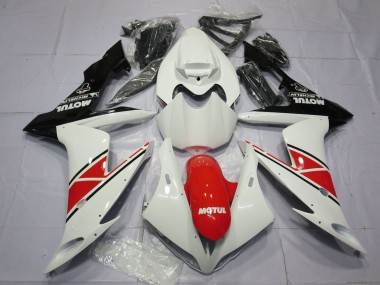 2004-2006 White Red Black Yamaha YZF 1000 R1 Motorcycle Fairings