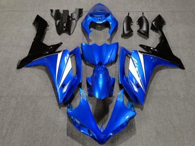 2007-2008 Blue White Black Yamaha YZF 1000 R1 Motorcycle Fairing