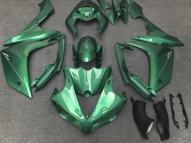 2007-2008 Green Yamaha YZF 1000 R1 Motorcycle Fairings