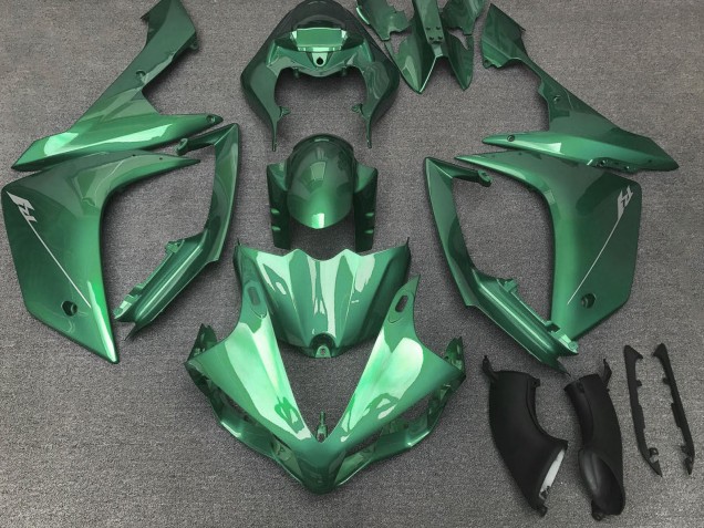 2007-2008 Green Yamaha YZF 1000 R1 Motorcycle Fairings