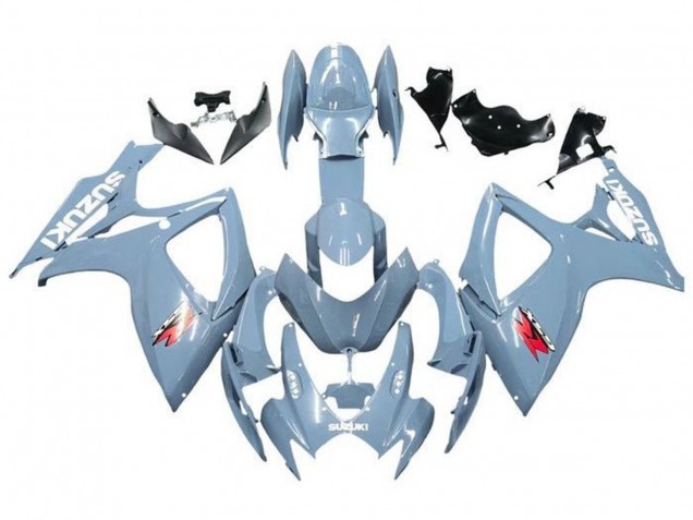 2006-2007 Blue Grey White Red Suzuki GSXR 600 / GSXR 750 Motorcycle Fairings