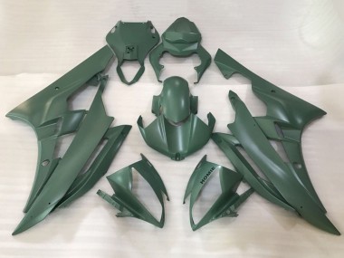 2006-2007 Army Green Yamaha YZF R6 Motorcycle Fairings