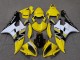 2006-2007 Yellow White Glossy Black Motul Michelin Yamaha YZF R6 Motorcycle Fairings