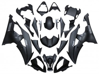 2008-2016 Matte Black Silver Decals Yamaha YZF R6 Motorcycle Fairings