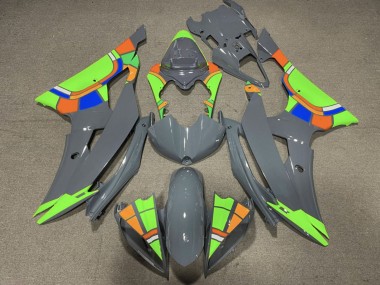 2008-2016 Nardo Grey Neon Green Color Wheel Yamaha YZF R6 Motorcycle Fairings