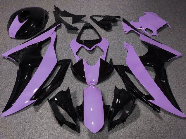 2008-2016 Purple Glossy Black Yamaha YZF R6 Motorcycle Fairing