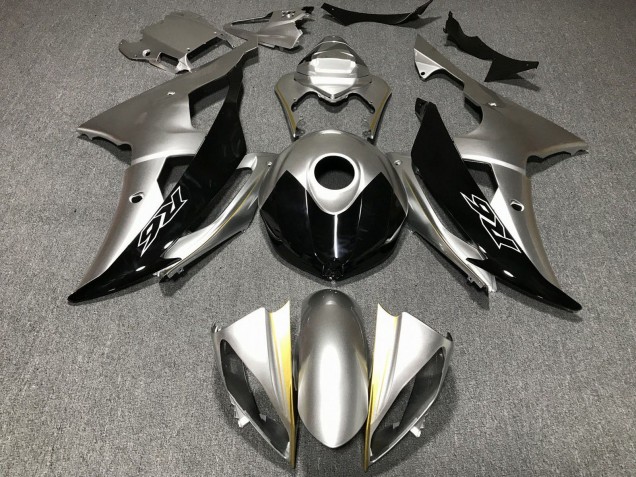 2008-2016 Silver Gold Black Yamaha YZF R6 Motorcycle Fairings