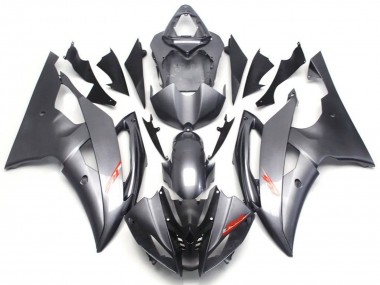 2008-2016 Grey Red Decals Yamaha YZF R6 Motorcycle Fairings