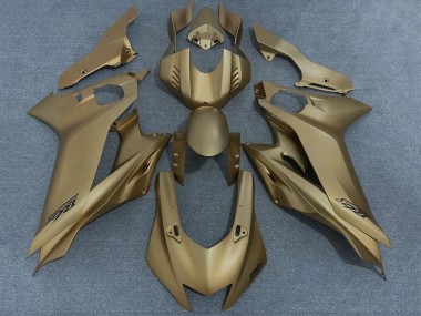2017-2023 Matte Gold Yamaha YZF R6 Motorcycle Fairings