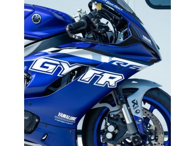 2017-2023 Blue Silver GYTR Yamaha YZF R6 Motorcycle Fairings