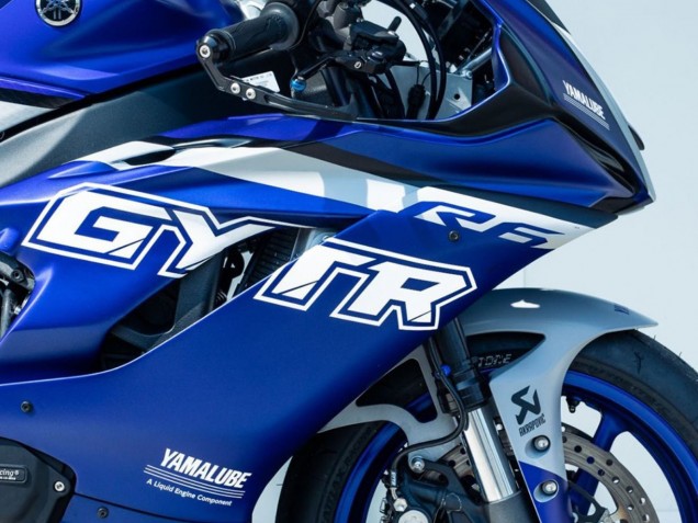 2017-2023 Blue Silver GYTR Yamaha YZF R6 Motorcycle Fairings