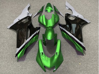 2017-2023 Grey Green Glossy Black Yamaha YZF R6 Motorcycle Fairings
