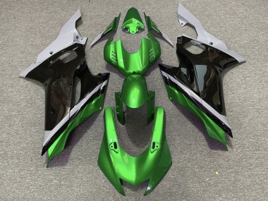 2017-2023 Grey Green Glossy Black Yamaha YZF R6 Motorcycle Fairings
