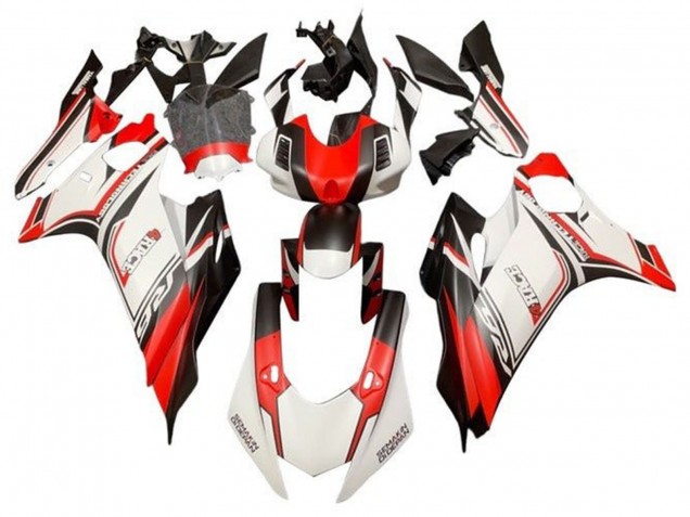 2017-2023 White Red Black Yamaha YZF R6 Motorcycle Fairings