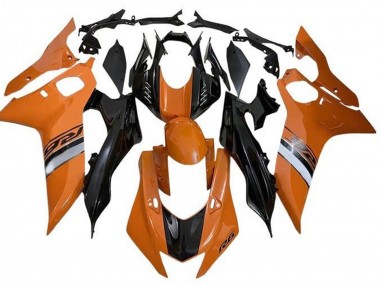 2017-2023 Orange Silver Glossy Black Yamaha YZF R6 Motorcycle Fairings