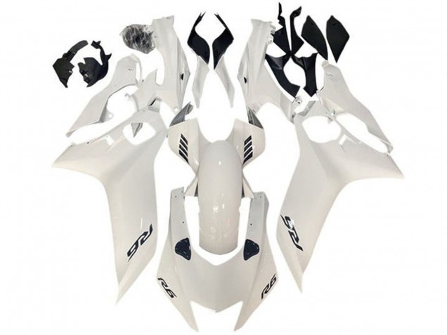 2017-2023 Pearl White Yamaha YZF R6 Motorcycle Fairings