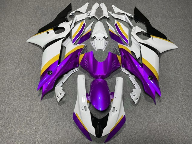 2017-2023 White Blue Purple Black Yamaha YZF R6 Motorcycle Fairings