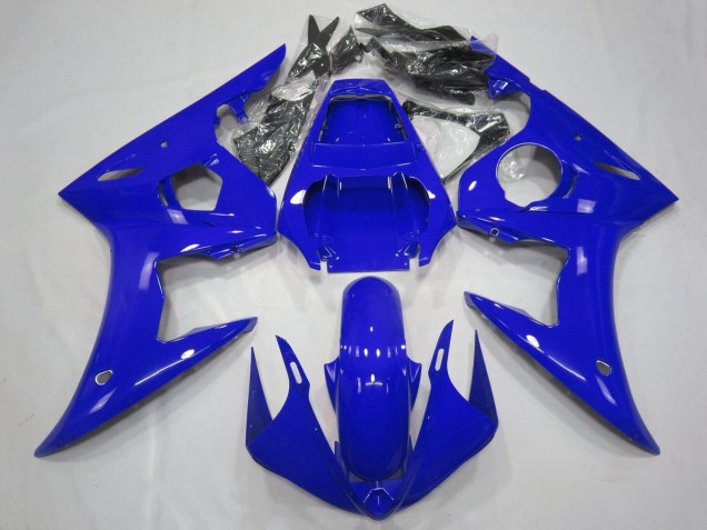 2003-2004 Blue Yamaha YZF R6 Motorcycle Fairings