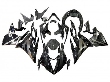 2013-2016 Silver Glossy Black Triumph Daytona 675 Triple Motorcycle Fairings