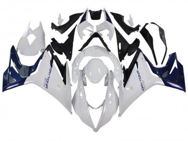 2013-2016 White Blue Triumph Daytona 675 Triple Motorcycle Fairings