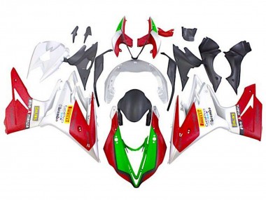 2013-2016 White Red Green Triumph Daytona 675 Triple Motorcycle Fairings