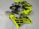 2006-2008 Yellow Matte Black Triumph Daytona 675 Triple Motorcycle Fairings
