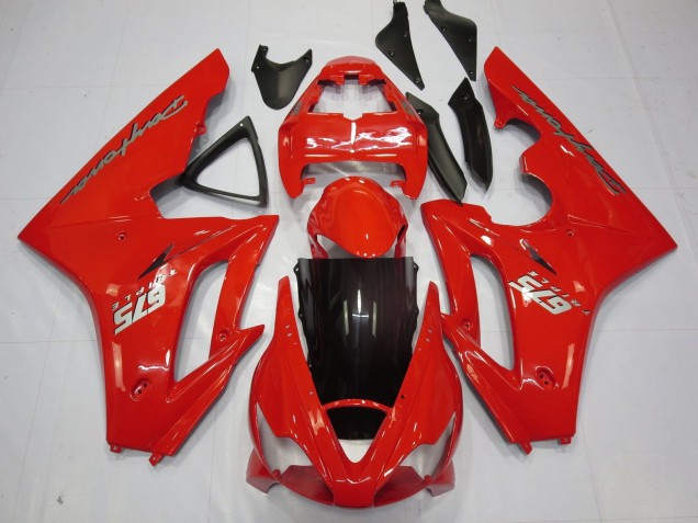 2006-2008 Red Triumph Daytona 675 Triple Motorcycle Fairing
