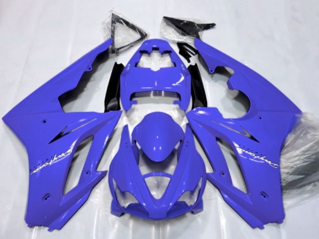 2006-2008 Blue Glossy Black Triumph Daytona 675 Triple Motorcycle Fairings