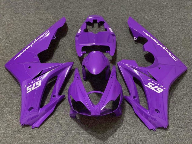 2006-2008 Purple Triumph Daytona 675 Triple Motorcycle Fairings