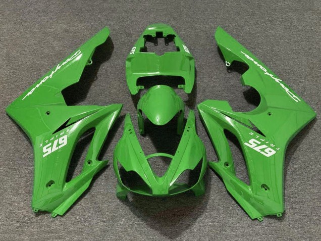 2006-2008 Green Triumph Daytona 675 Triple Motorcycle Fairings