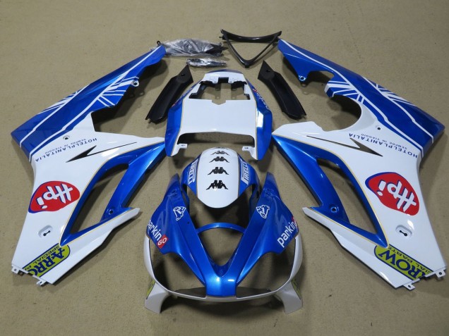 2006-2008 White Blue Triumph Daytona 675 Triple Motorcycle Fairings