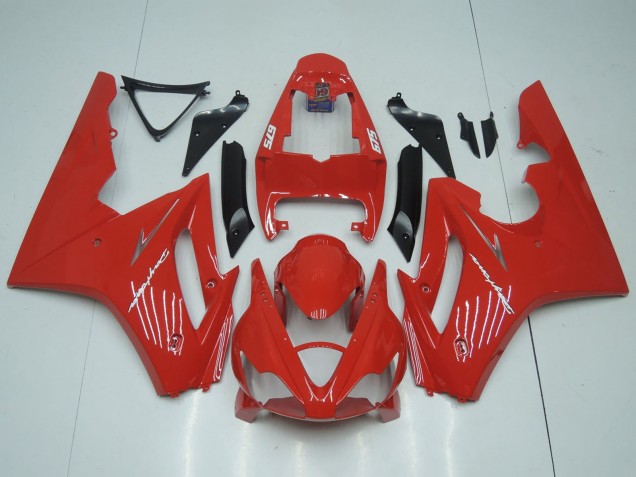 2006-2008 Red Triumph Daytona 675 Triple Motorcycle Fairings