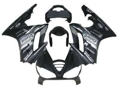 2009-2012 Grey Matte Black Triumph Daytona 675 Triple Motorcycle Fairings