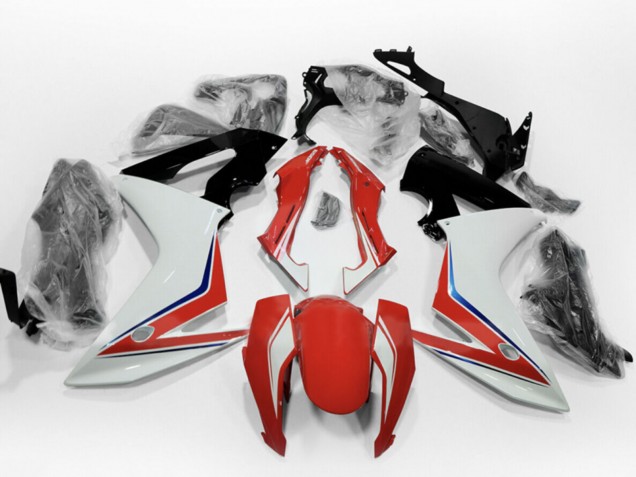 2014-2016 White Blue Red Honda CBR650F Motorcycle Fairings