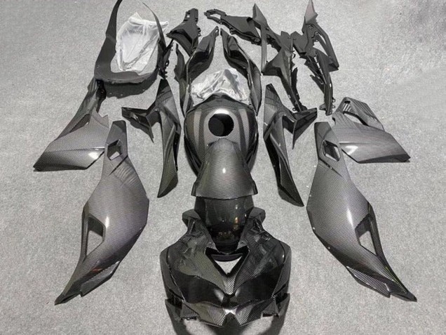 2019-2025 Faux Carbon Fiber Kawasaki ZX4R ZX-4RR Motorcycle Fairings