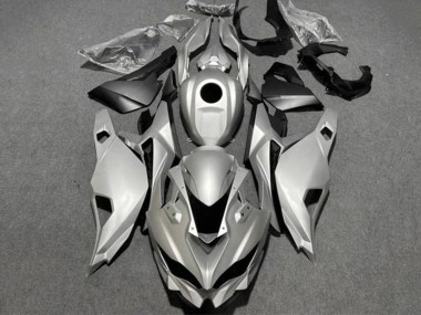 2019-2025 Silver Black Kawasaki ZX4R ZX-4RR Motorcycle Fairings