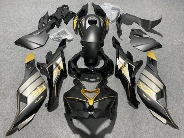 2019-2025 Matte Black Glossy Black Grey Gold Kawasaki ZX4R ZX-4RR Motorcycle Fairings