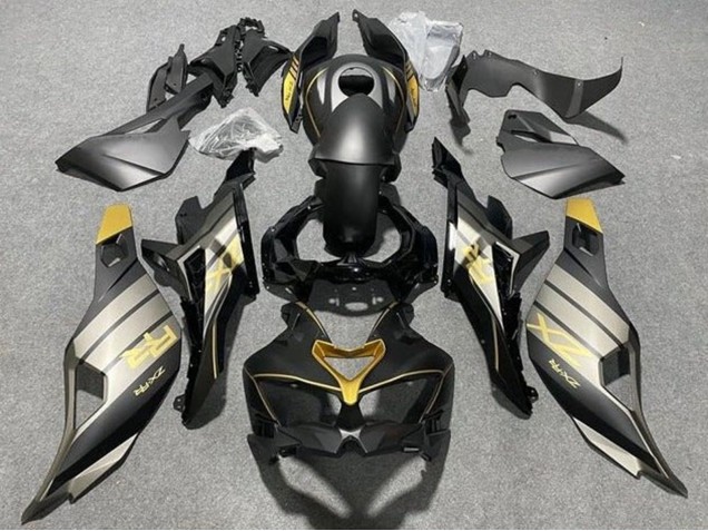 2019-2025 Matte Black Glossy Black Grey Gold Kawasaki ZX4R ZX-4RR Motorcycle Fairings
