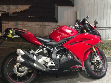 2017-2022 Red Matte Black Honda CBR250RR Motorcycle Fairing