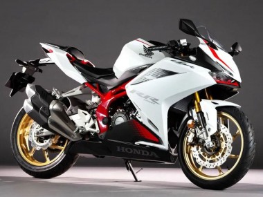 2017-2022 White Red Honda CBR250RR Motorcycle Fairings