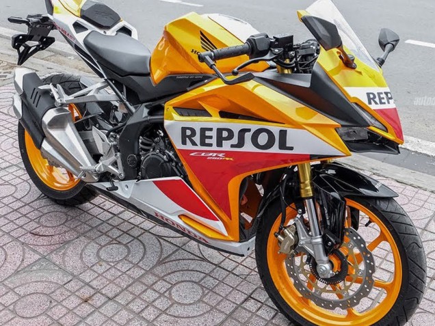 2017-2022 Yellow White Red Repsol Honda CBR250RR Motorcycle Fairings