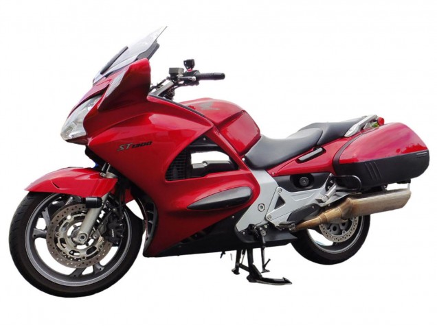 2002-2016 Red Honda ST1300 Motorcycle Fairings