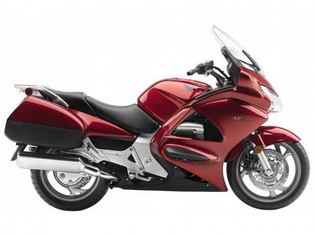 2002-2016 Dark Red Honda ST1300 Motorcycle Fairings