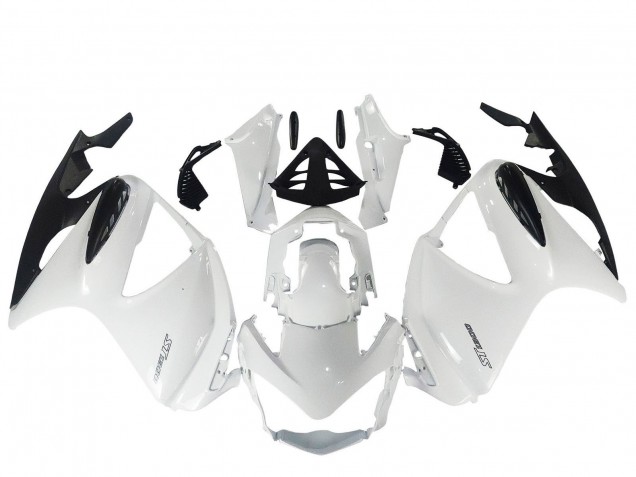 2002-2016 Pearl White Honda ST1300 Motorcycle Fairings