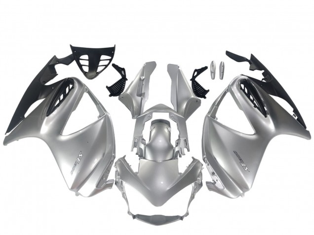 2002-2016 Silver Matte Black Honda ST1300 Motorcycle Fairing