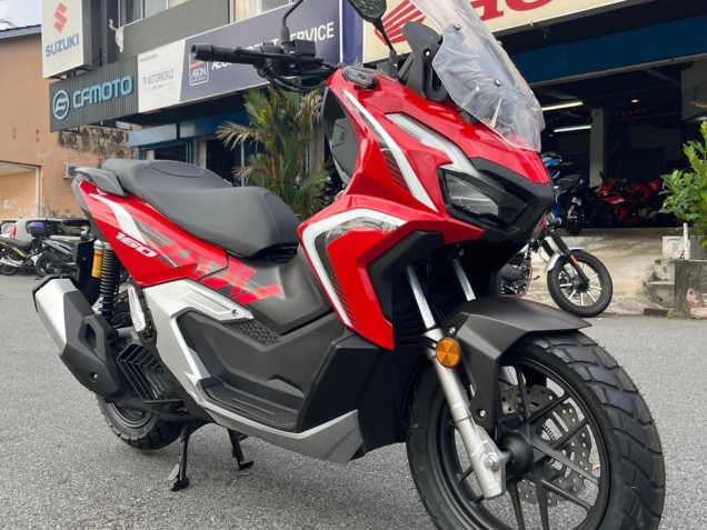 2022-2024 Red White Black Honda ADV160 Motorcycle Fairings