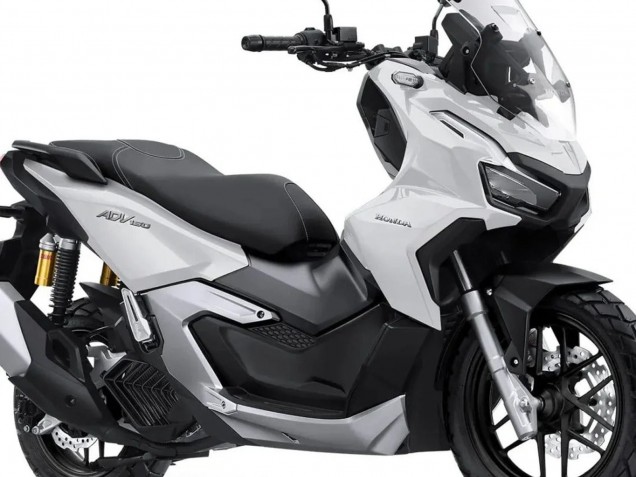 2022-2024 White Black Honda ADV160 Motorcycle Fairings