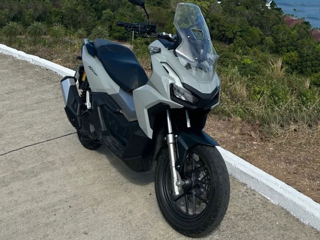 2022-2024 Silver Black Honda ADV160 Motorcycle Fairings
