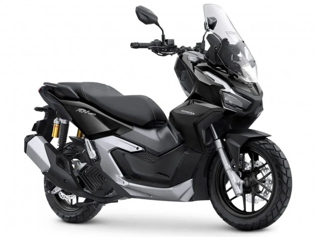 2022-2024 Silver Matte Black Honda ADV160 Motorcycle Fairings
